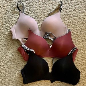 Set of 3 Wireless Comfortable Bras